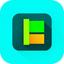 Icon representing Brand Identity service with creative branding elements