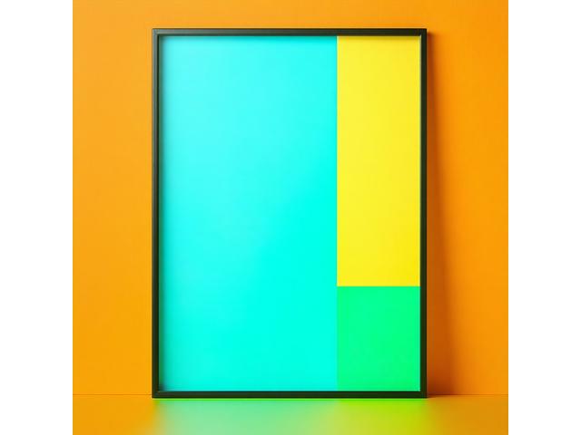 Highlight design piece showing vibrant, creative digital artwork